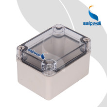 Saipwell Großhandel Projekt Enclousre Box DS-AT-0811 80 * 110 * 70 PC ABS Kunststoff Saip Saipwell IP65 Klare elektrische Anschlussdose